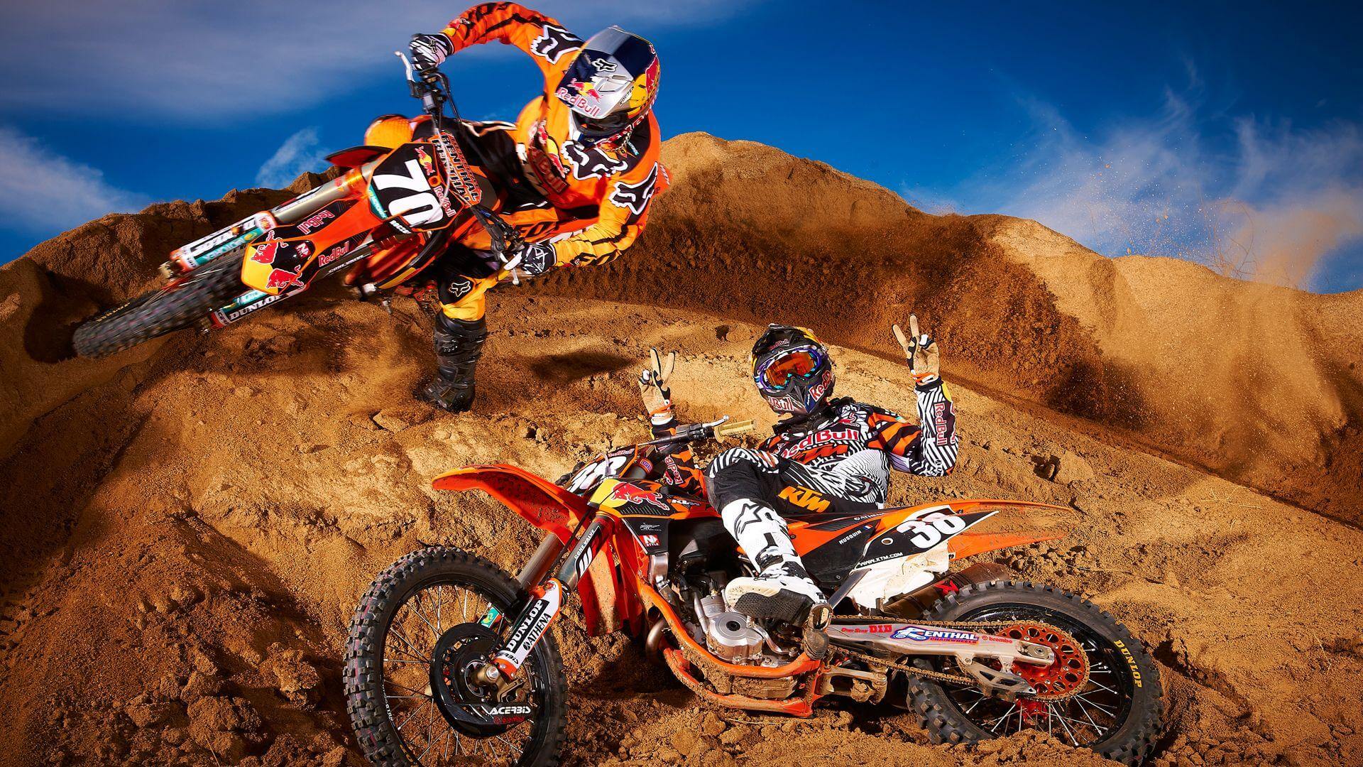 Papier Peint Avec Moto Ktm