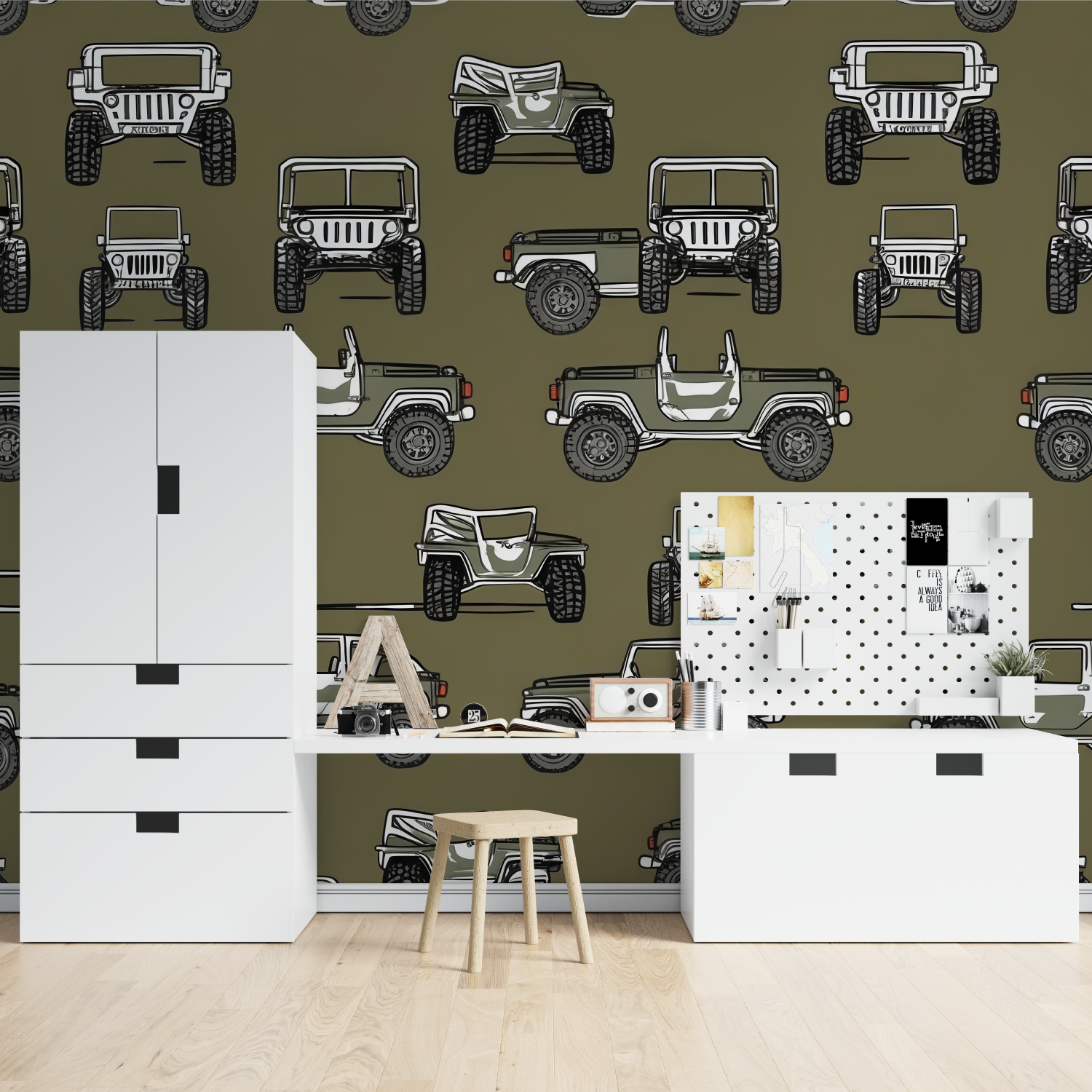 Papier peint motif voiture de rallye tapisserie spiderman