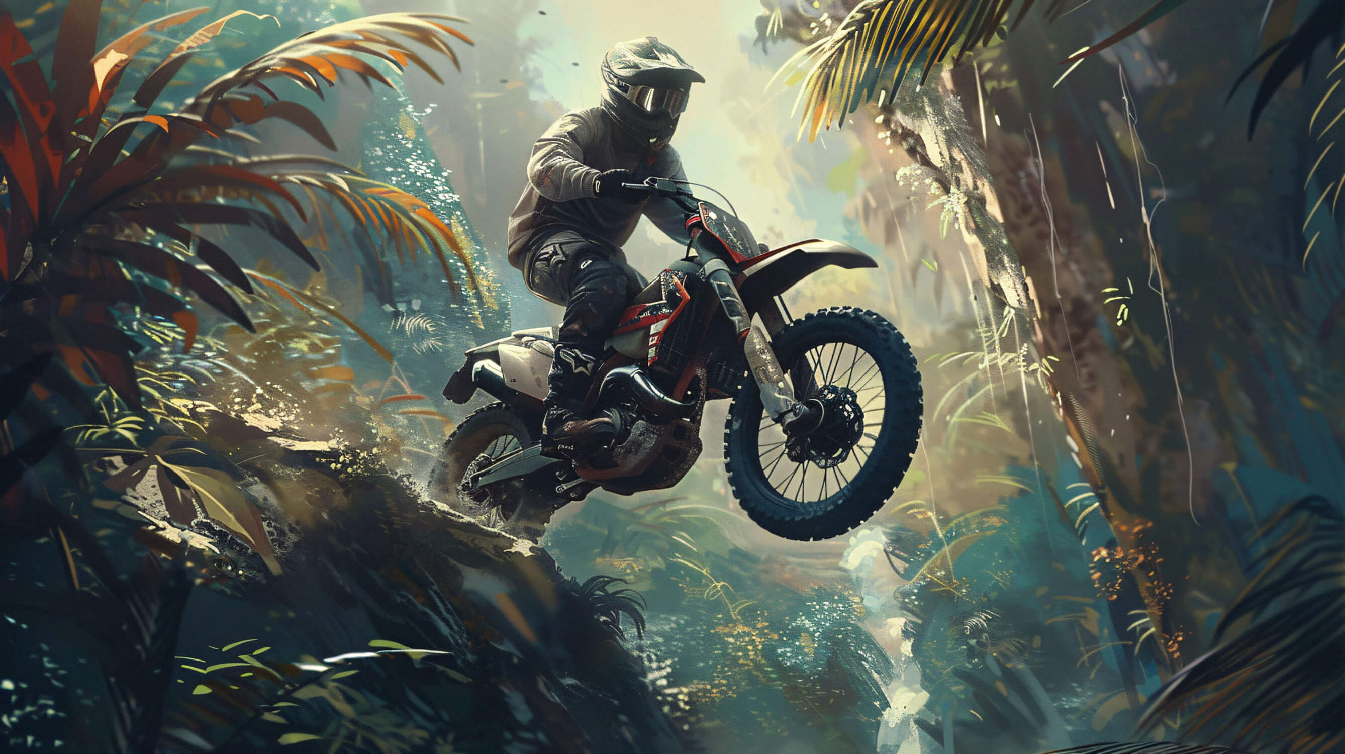 Papier Peint Mural Garcons Motocross