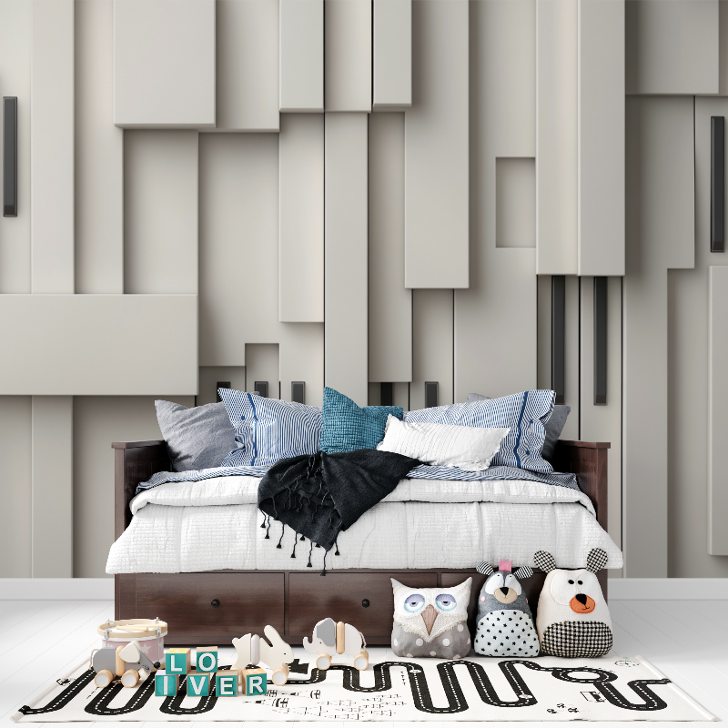 Papier peint partition musique tapisserie pour ado