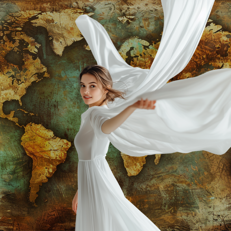 Papier peint carte du monde ancienne modele