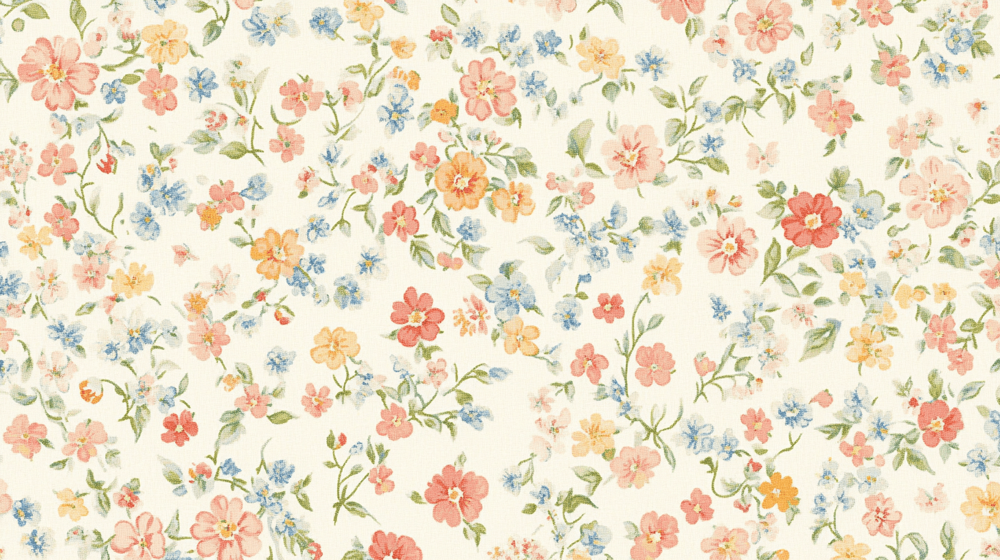 Papier Peint Fleuri Liberty Vintage