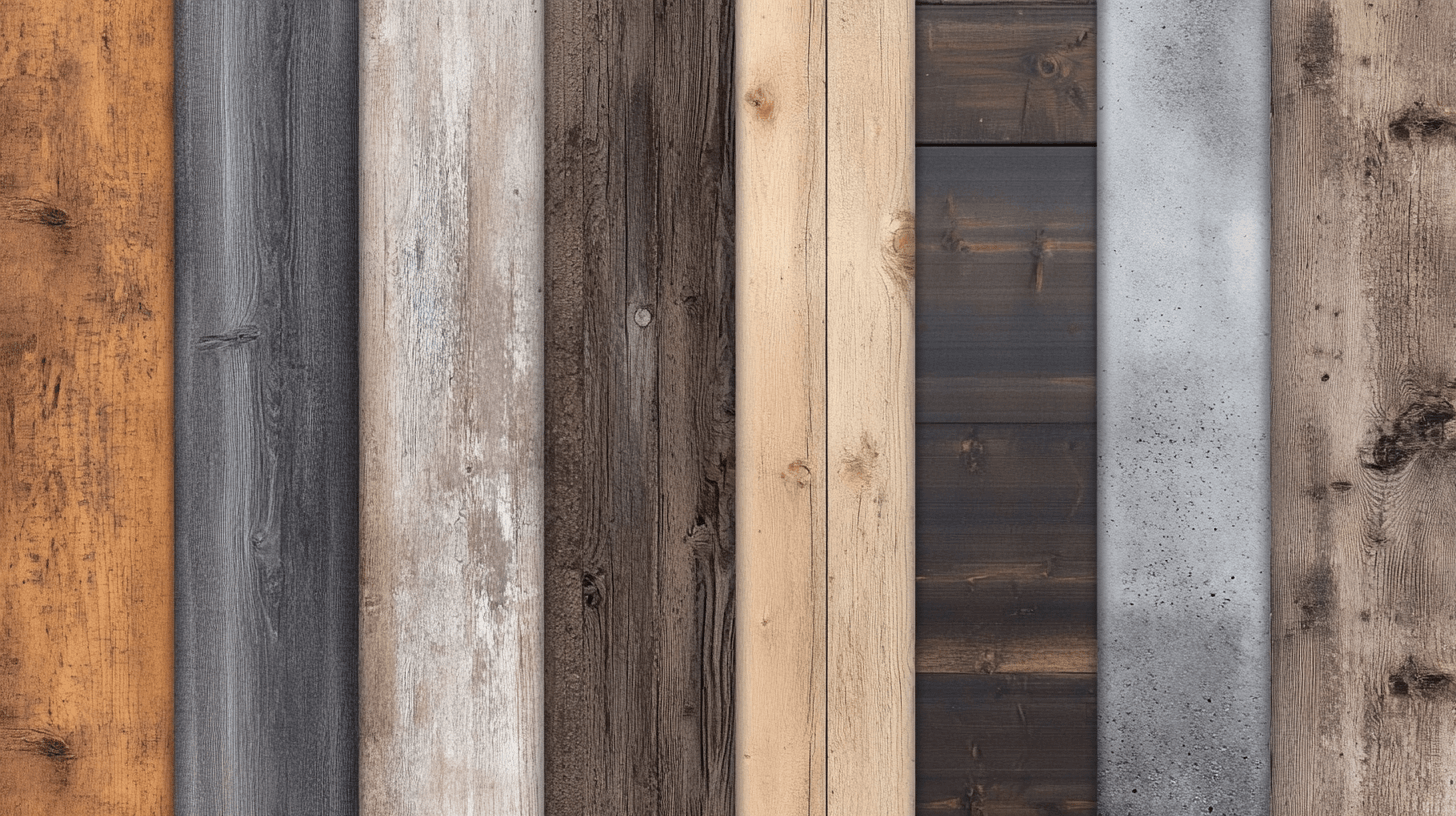 Papier Peint Vintage Facon Bois