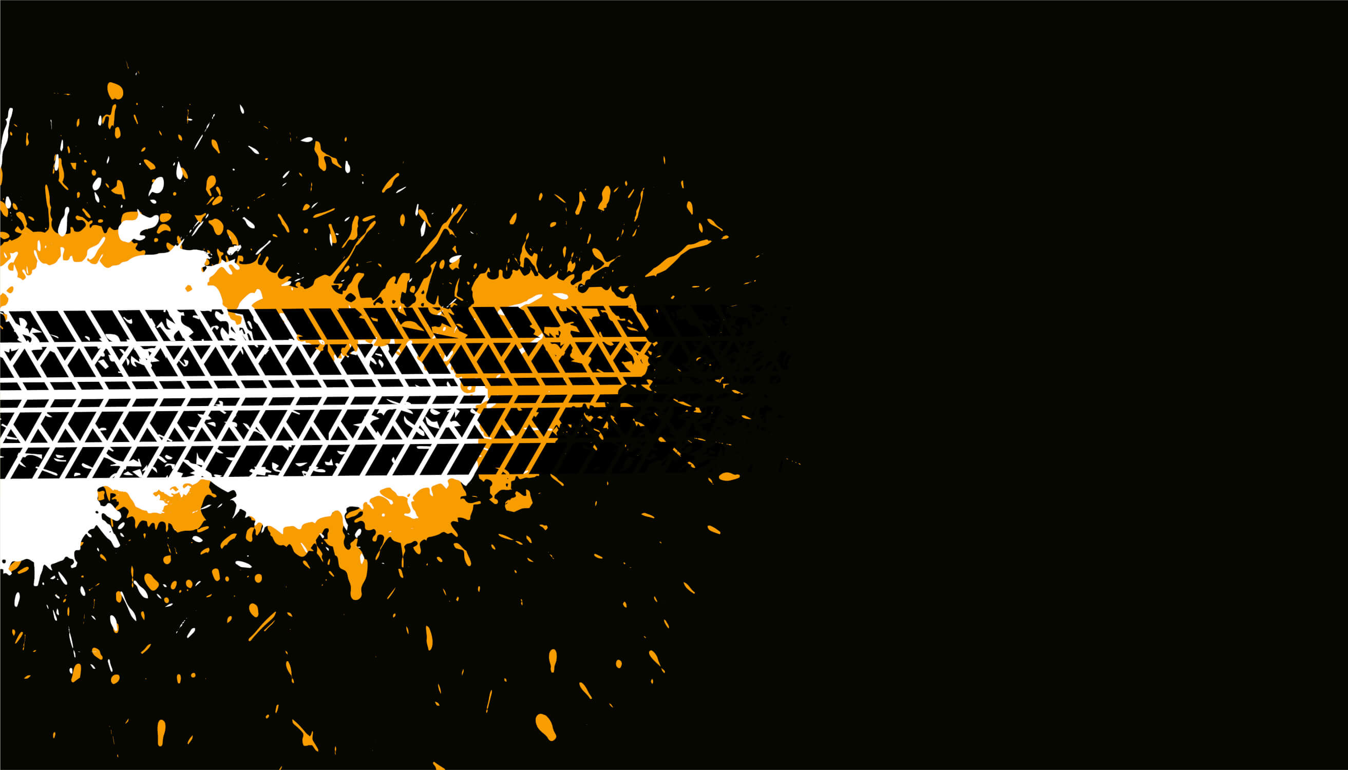 Frise Papier Peint Pneu Moto Orange