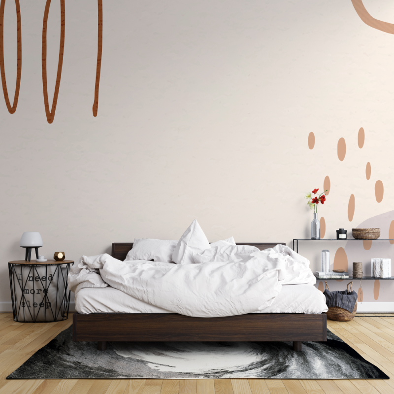 Papier peint theme cocoon leroy merlin mur