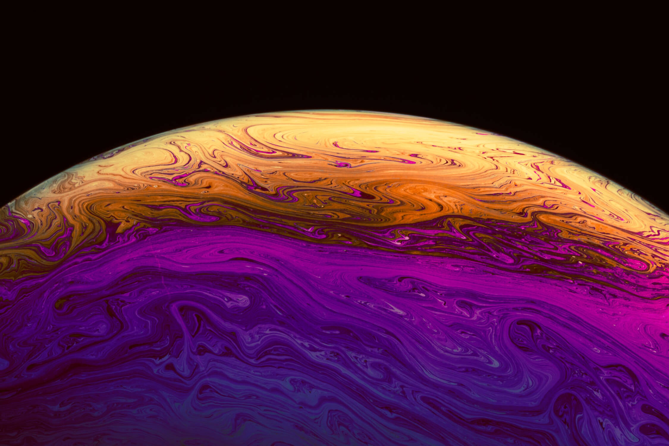 Papier Peint Espace Terre Abstrait