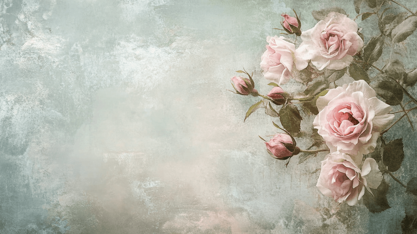 Papiers Peints Fleurs Vintage