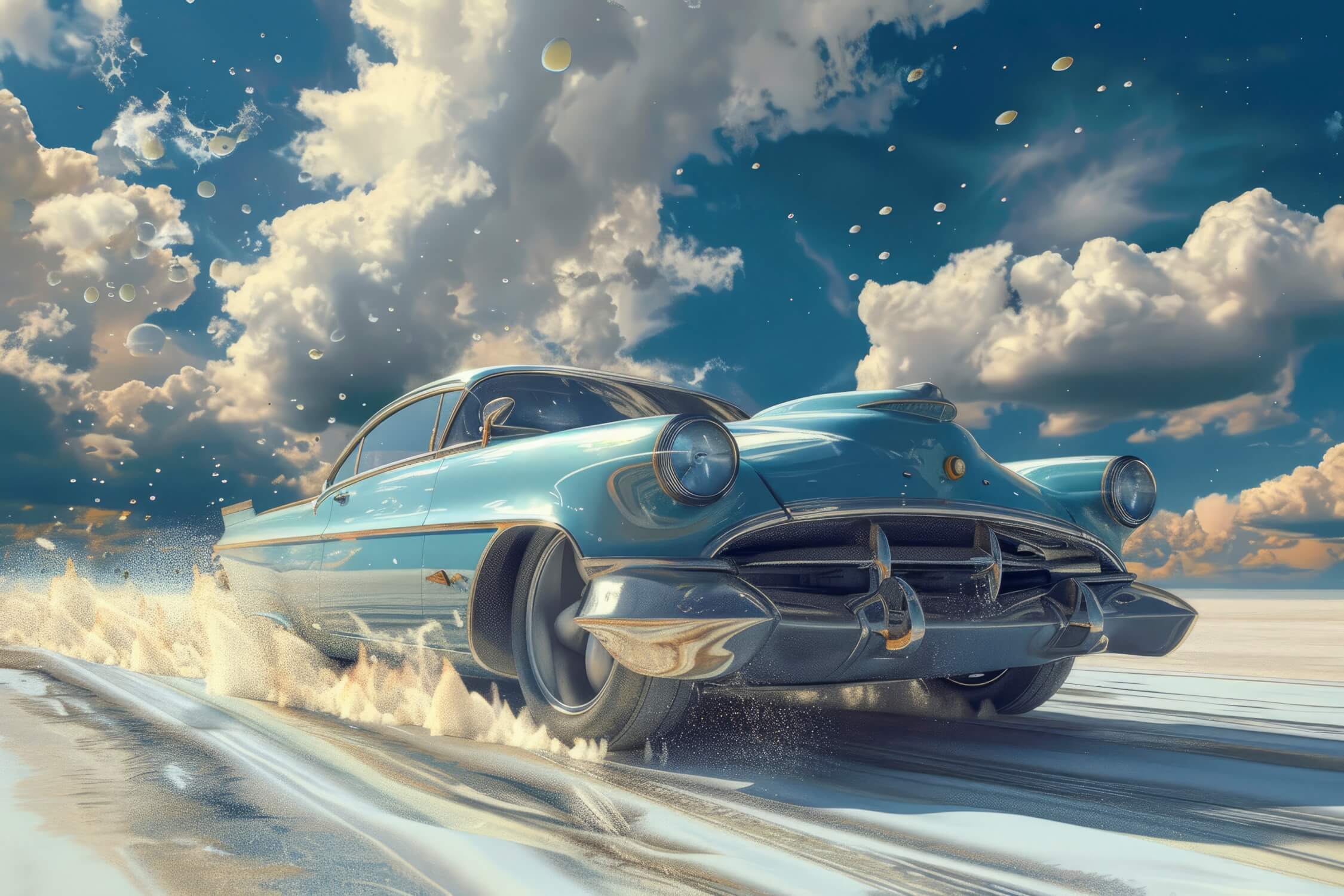 Papier Peint Voiture Vintage