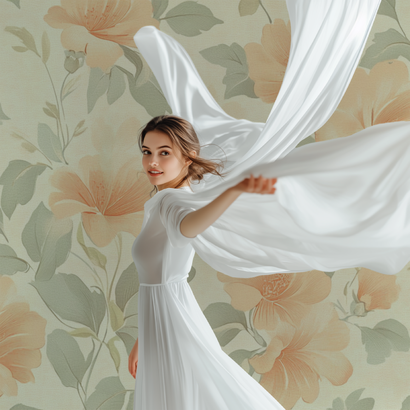 Papier peint vintage moderne modele