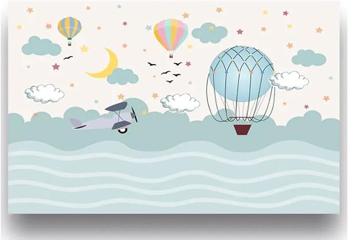 Papier Peint Avion Bébé Déco