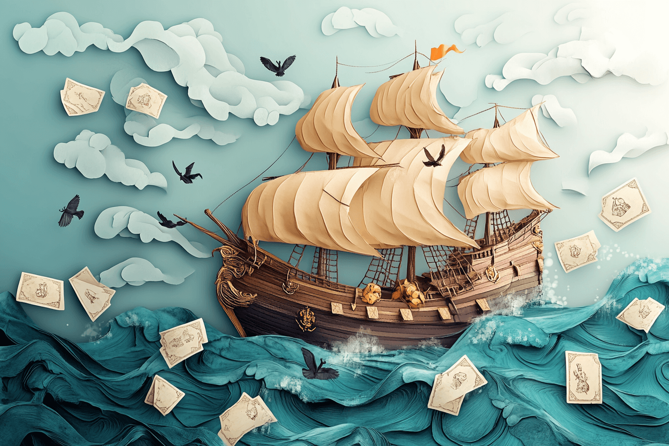 Papier Peint Pirates pour Enfants