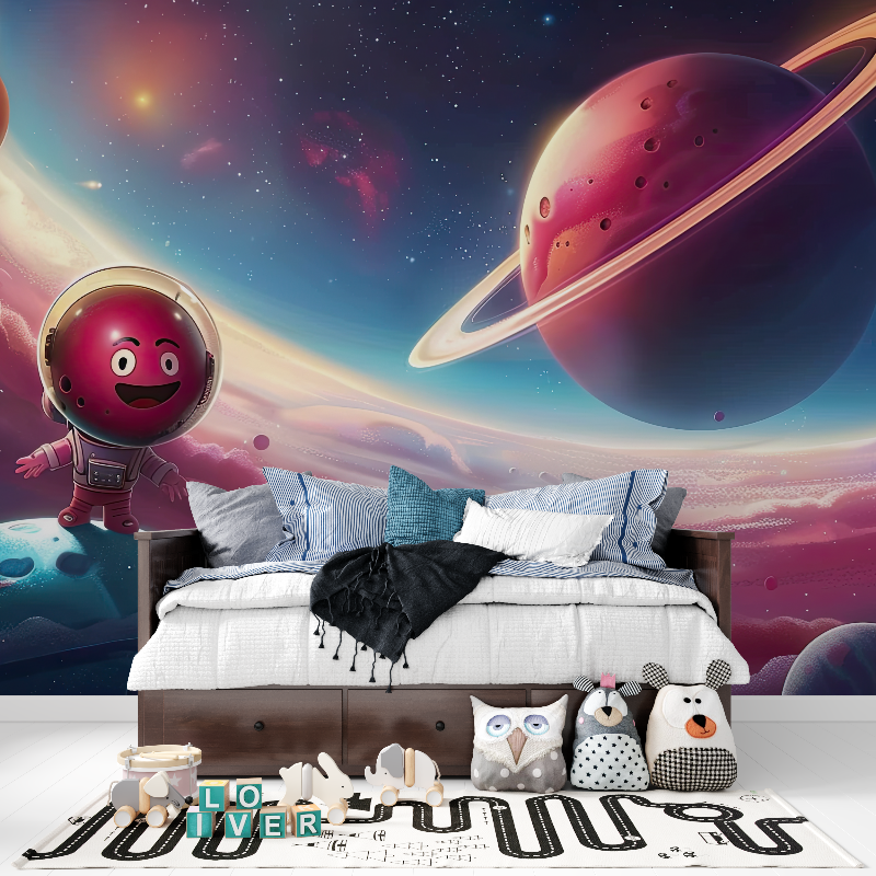 Papier peint xxl espace intersideral tapisserie pour ado