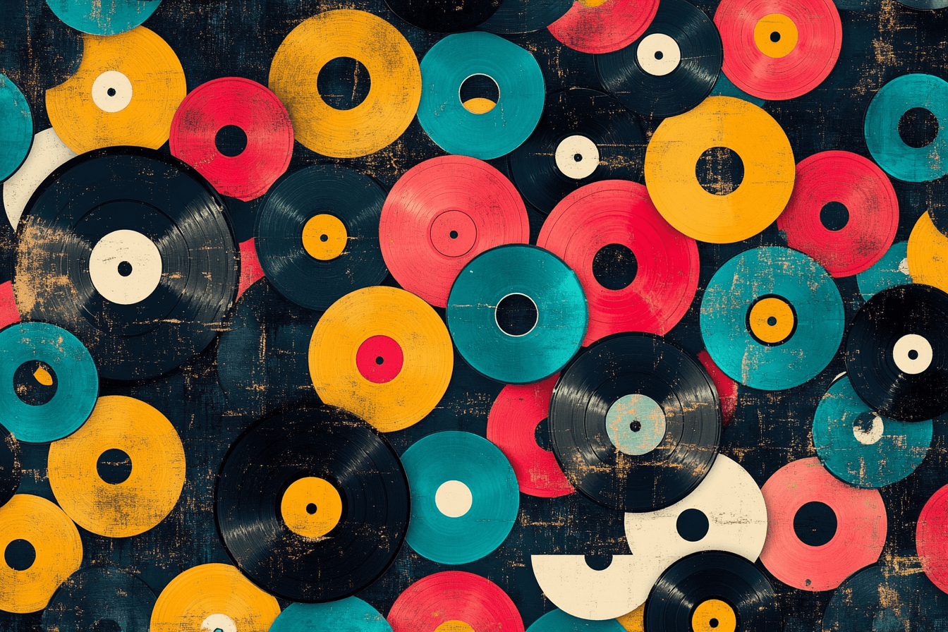 Papier Peint Vinyles Rétro