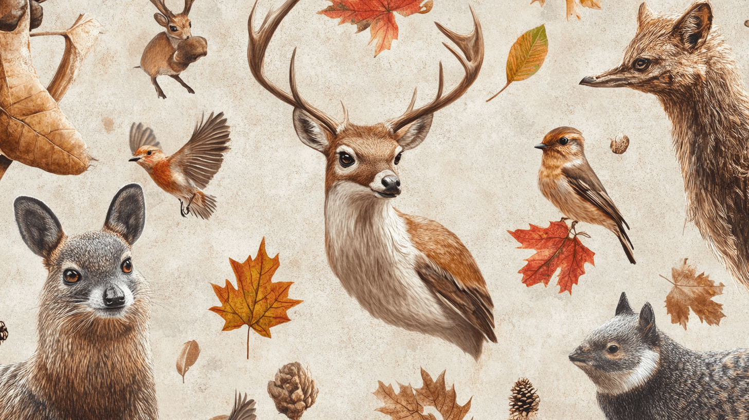 Papier Peint Trompe L'oeil Animaux