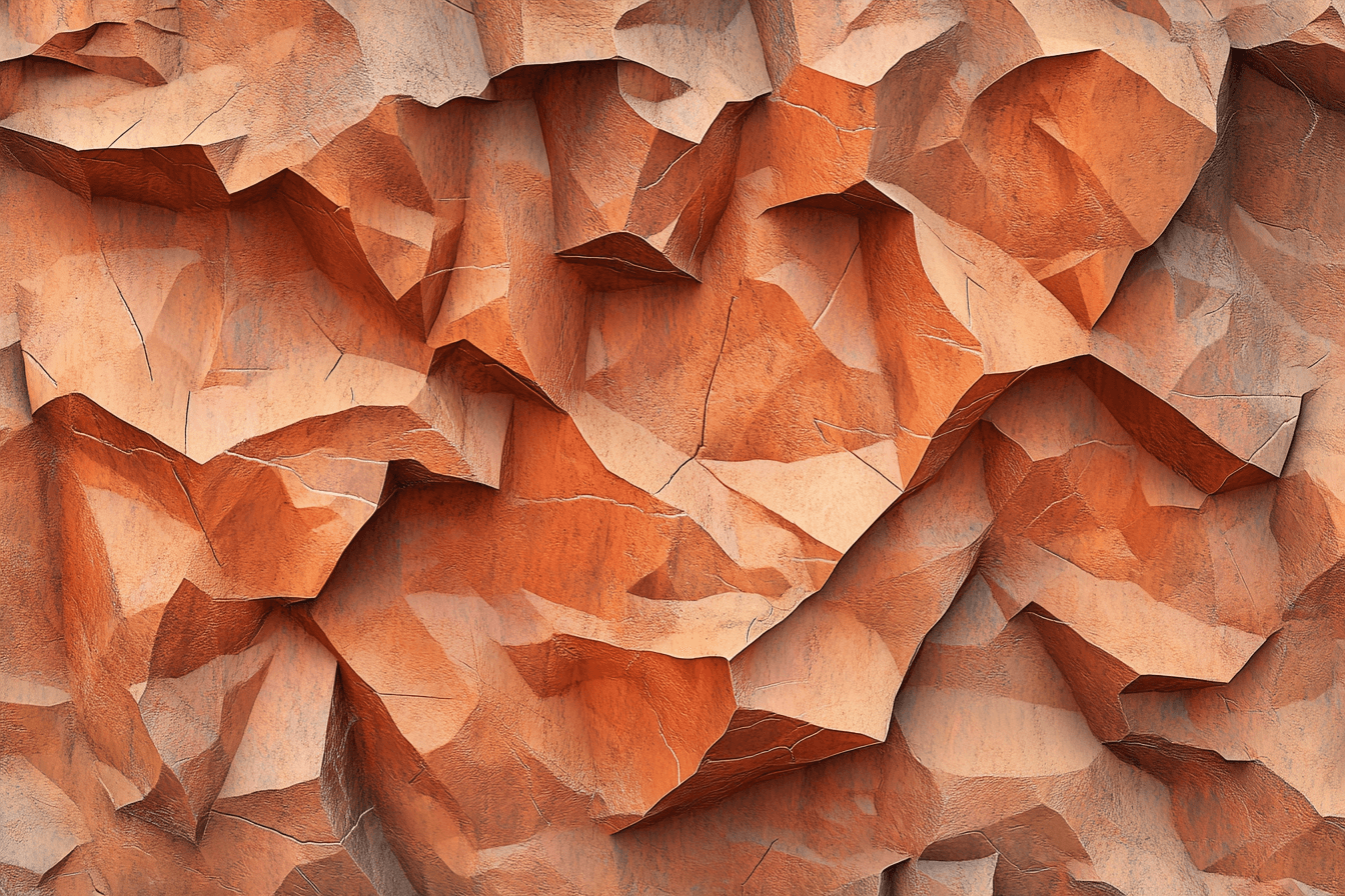 Papier Peint Terracotta Effet Pierre Naturelle
