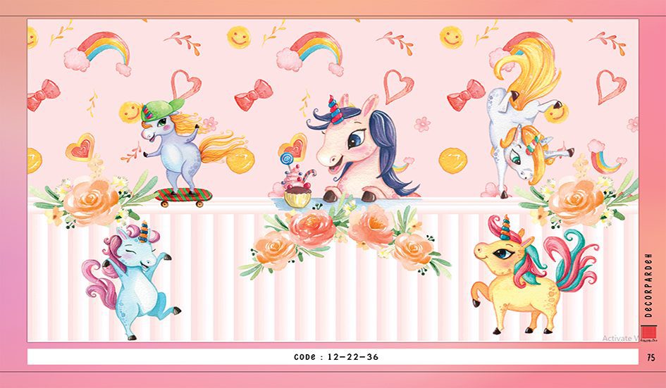 Bedroom unicorn decor