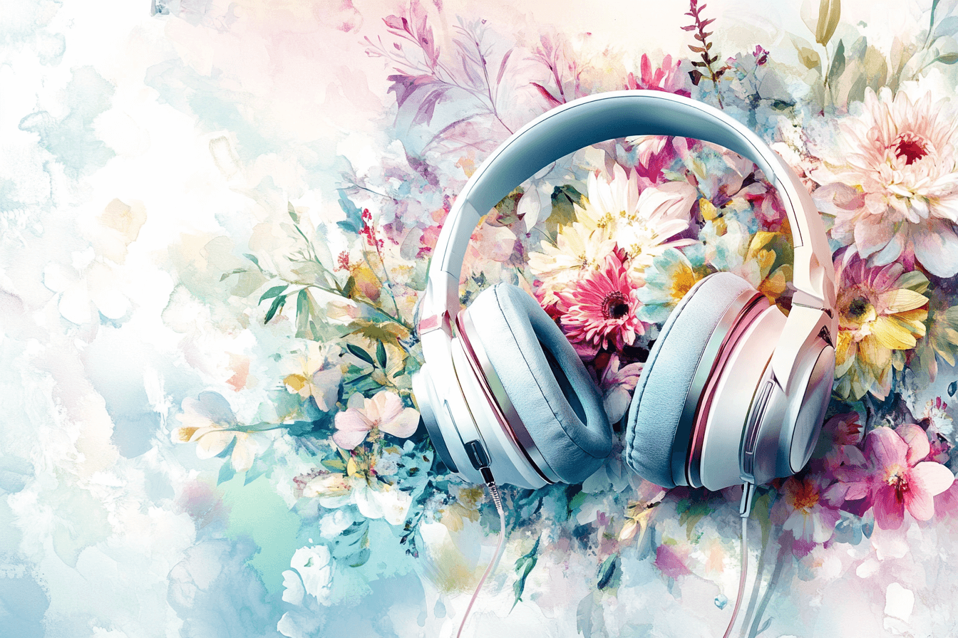 Papier Peint Floraison