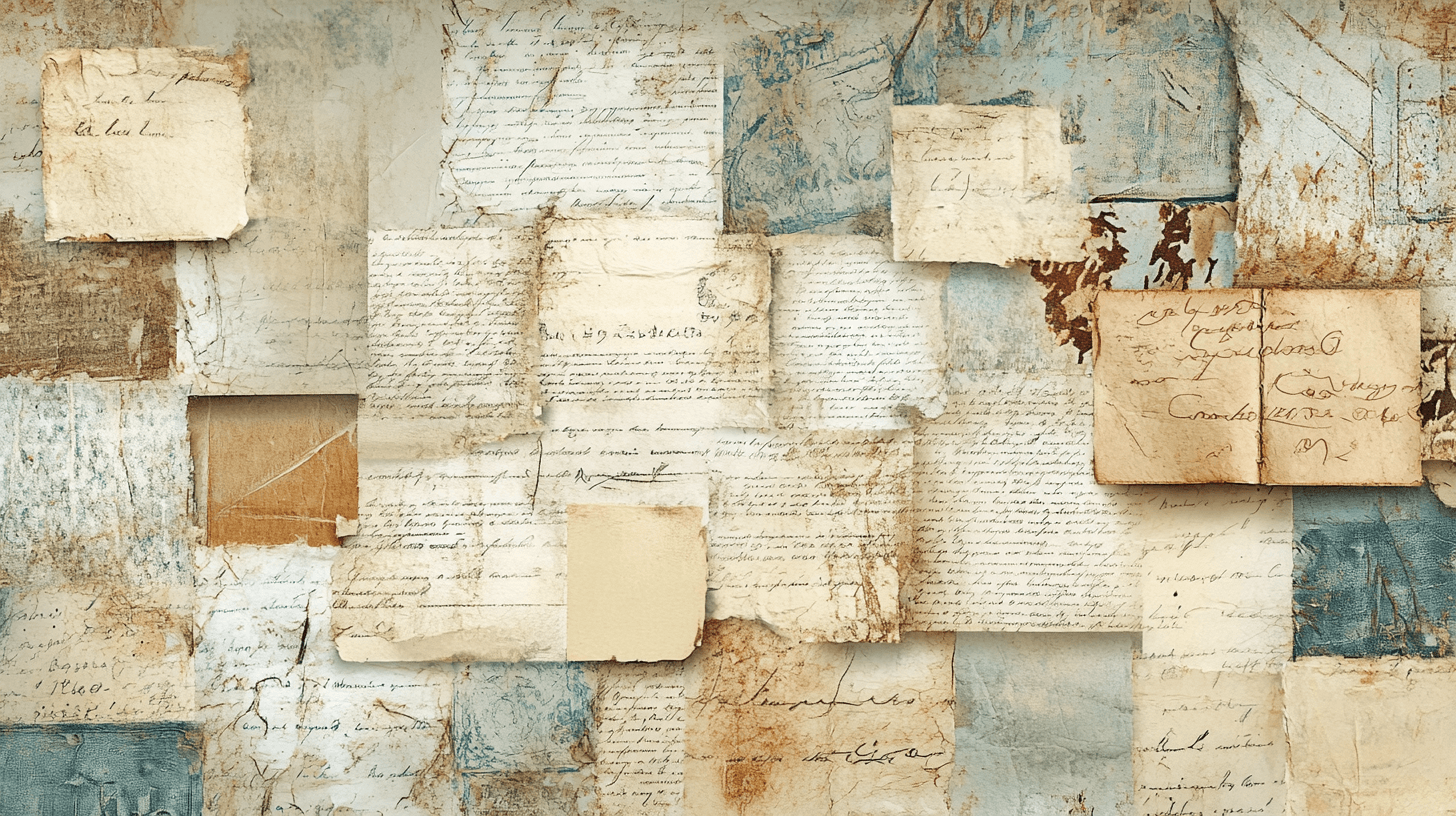 Papier Peint Vintage Scrapbooking