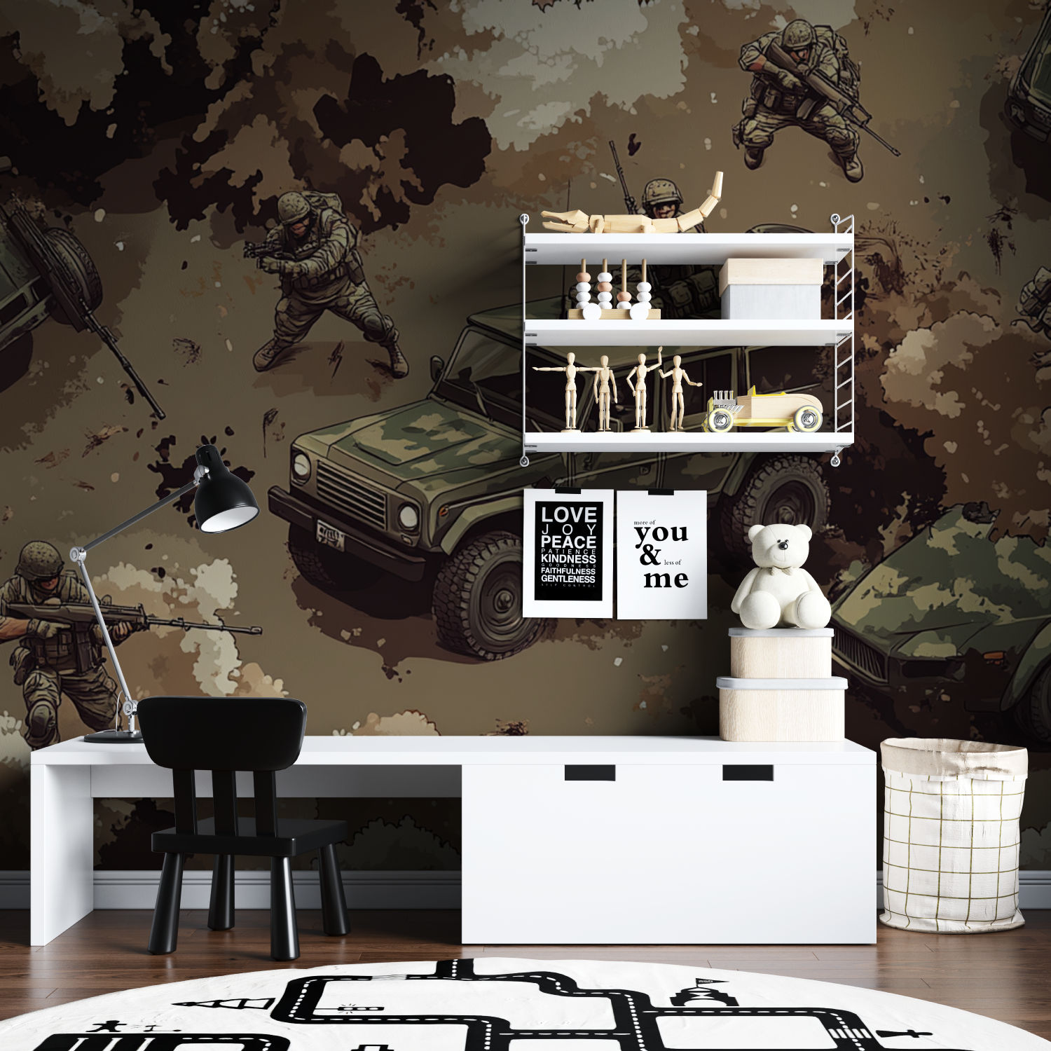 Papier peint ado classique pubg tapisserie garcon