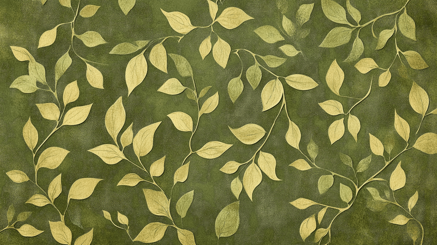 Papier Peint Vintage Plante