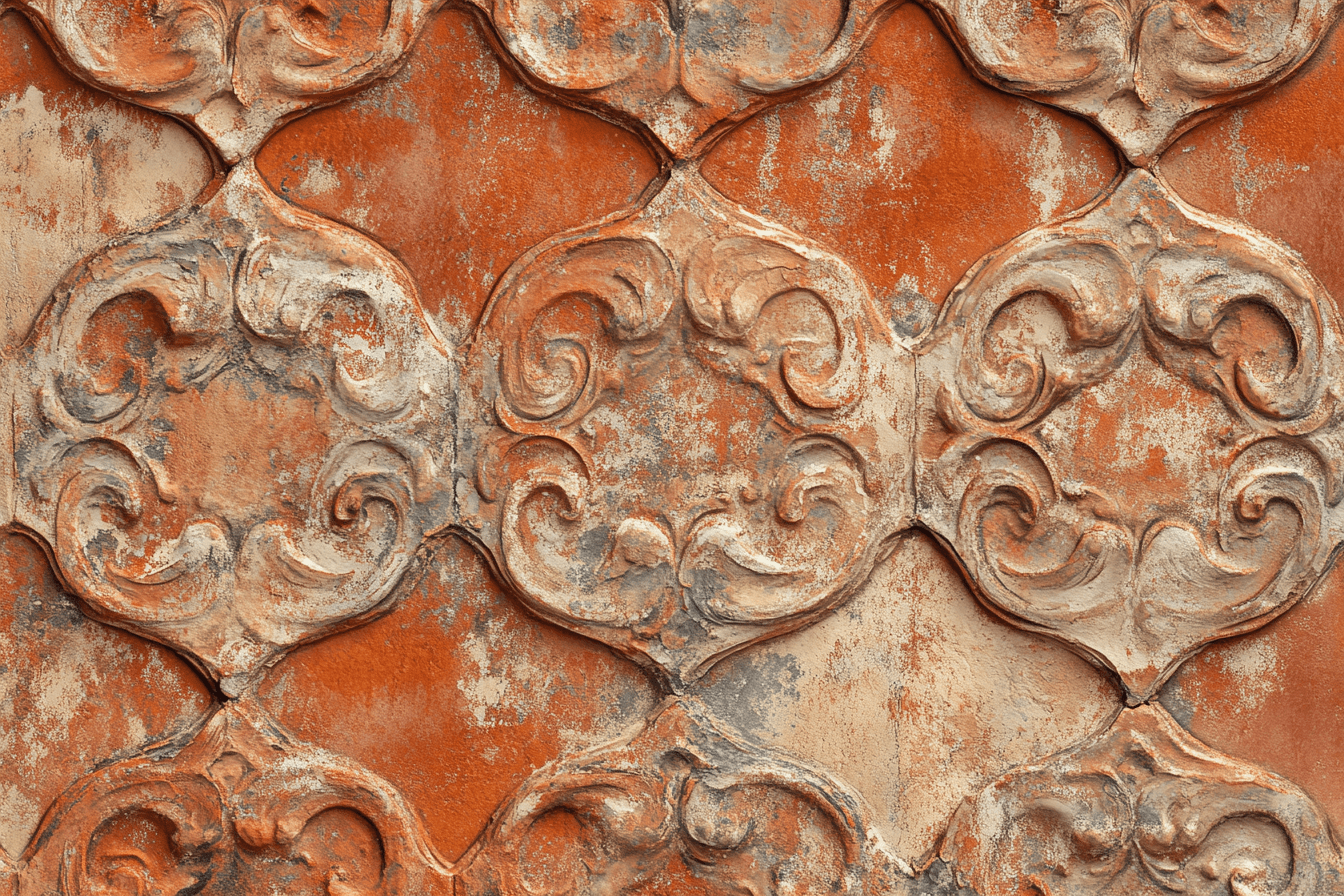 Papier Peint Terracotta Inspiration Antique