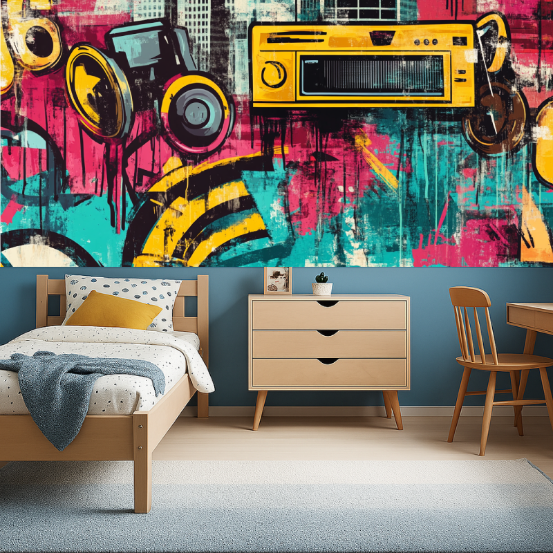 Papier peint rap hip hop garcon456