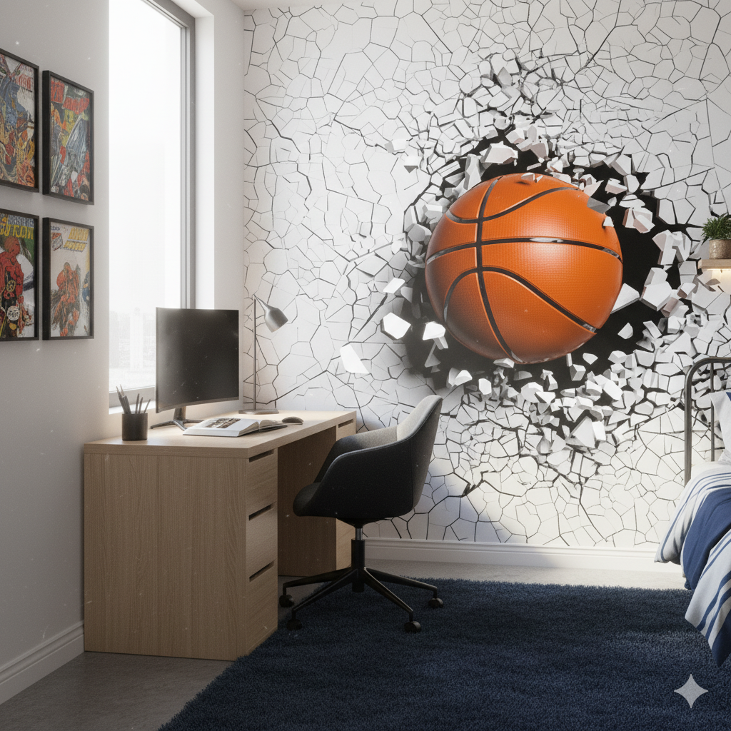 Chambre Basket Déco