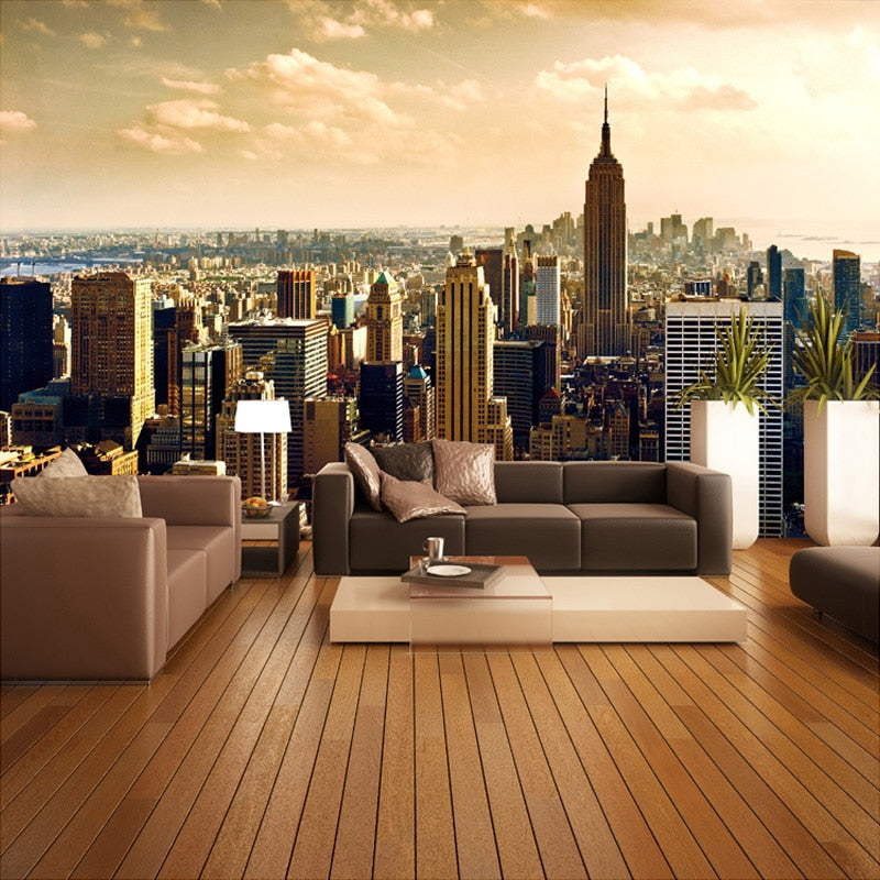 Custom 3D Photo Wallpaper For Living Room Sofa TV Background