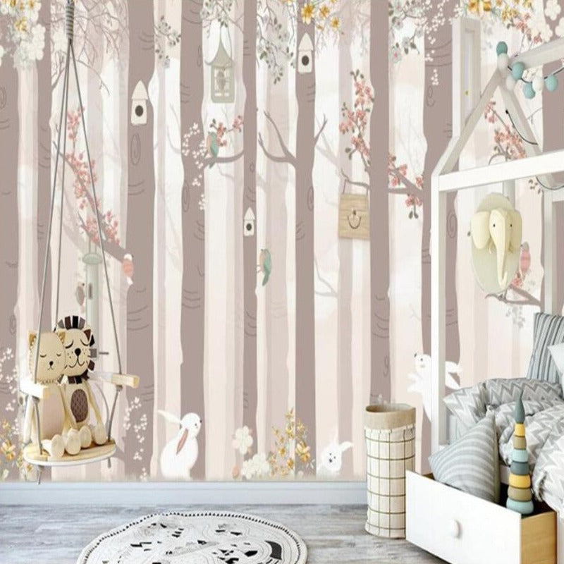Classic Baby Wallpaper <br/> Rabbit in the Forest
