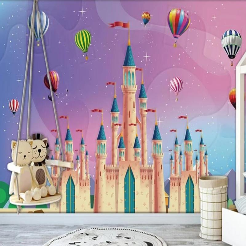 Papier Peint Princesse Giga Château