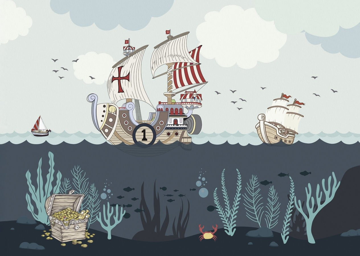 Papier Peint Pirate Navire