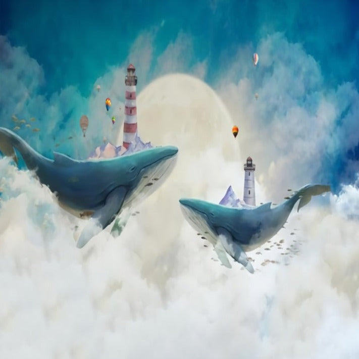 Tapeta morska <br/> Kolosalny wieloryb