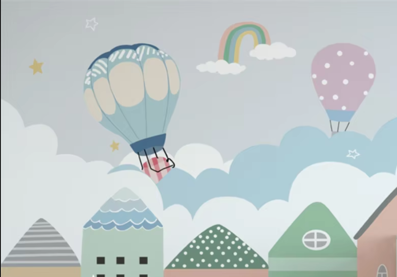 Baby bedroom decor Cloud