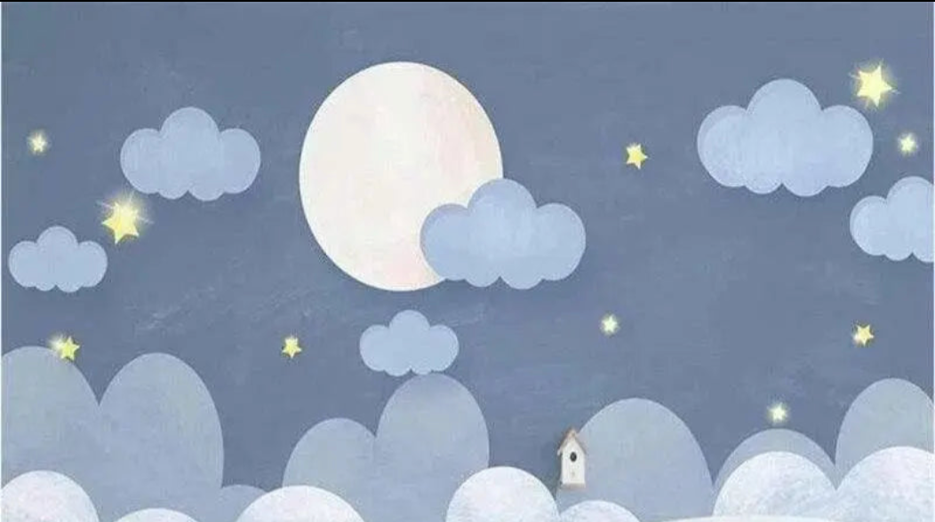 Papier Peint Bleu Nuages