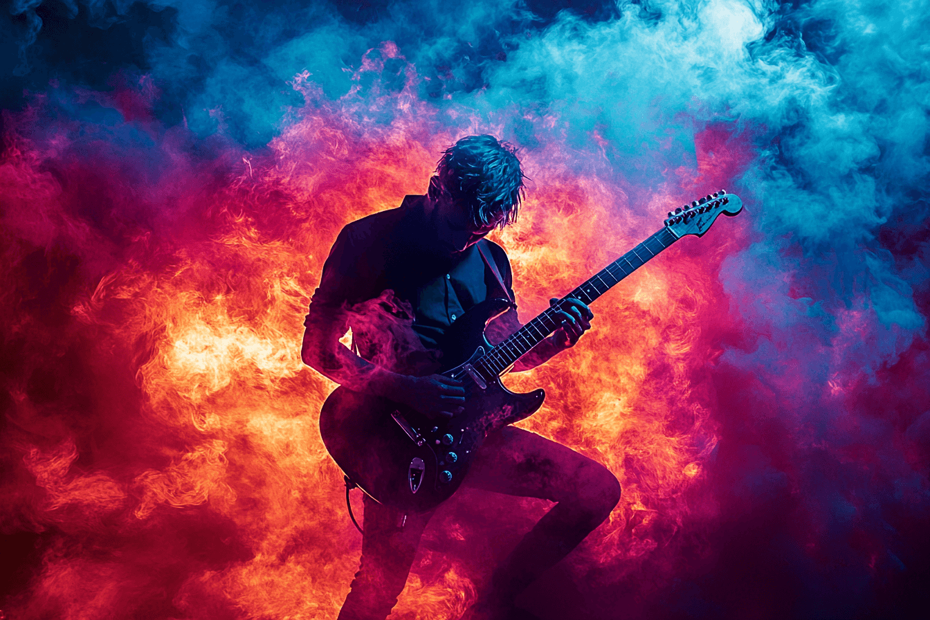 Papier Peint Rock Star