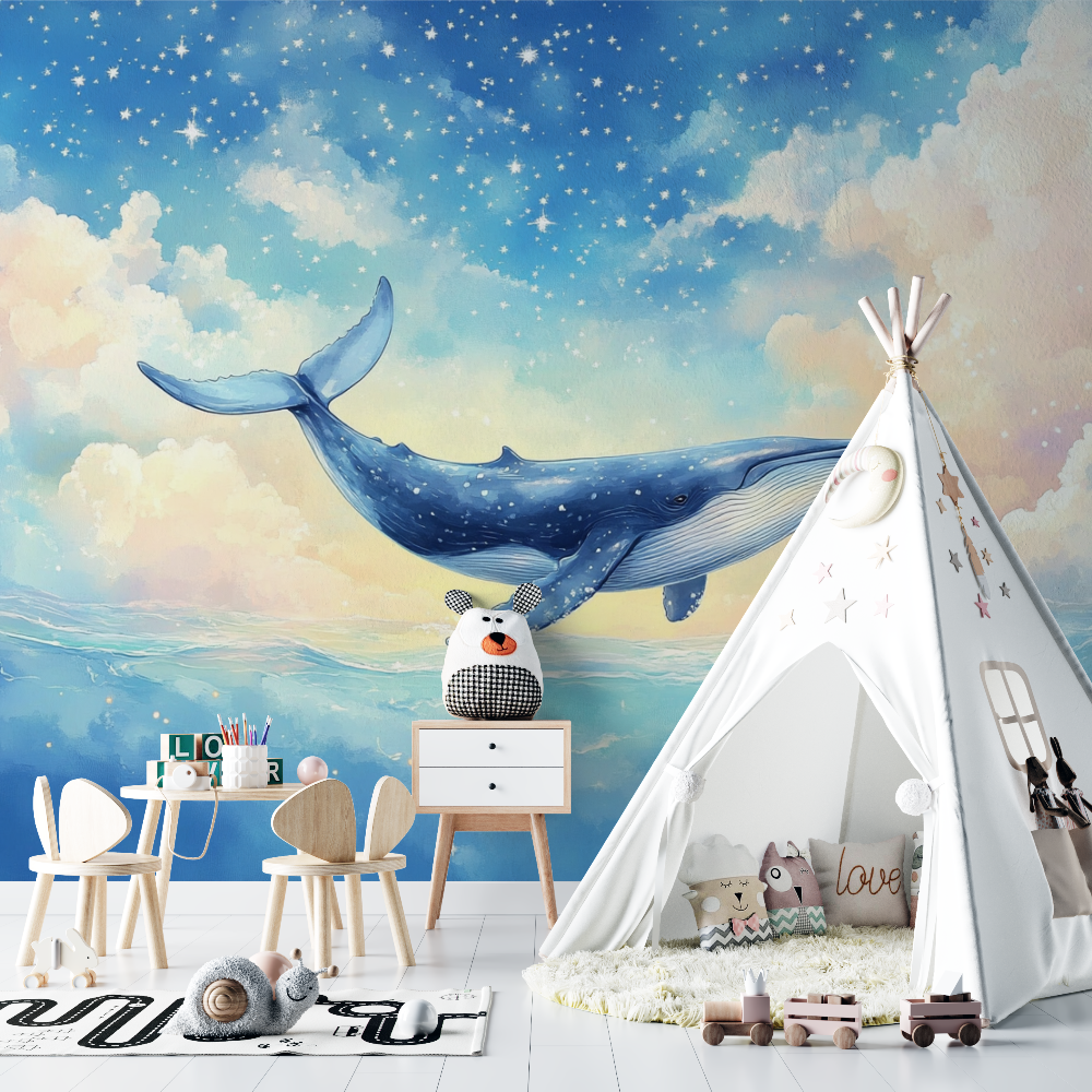 Papier peint marin univers sous marin magique chambre bebe