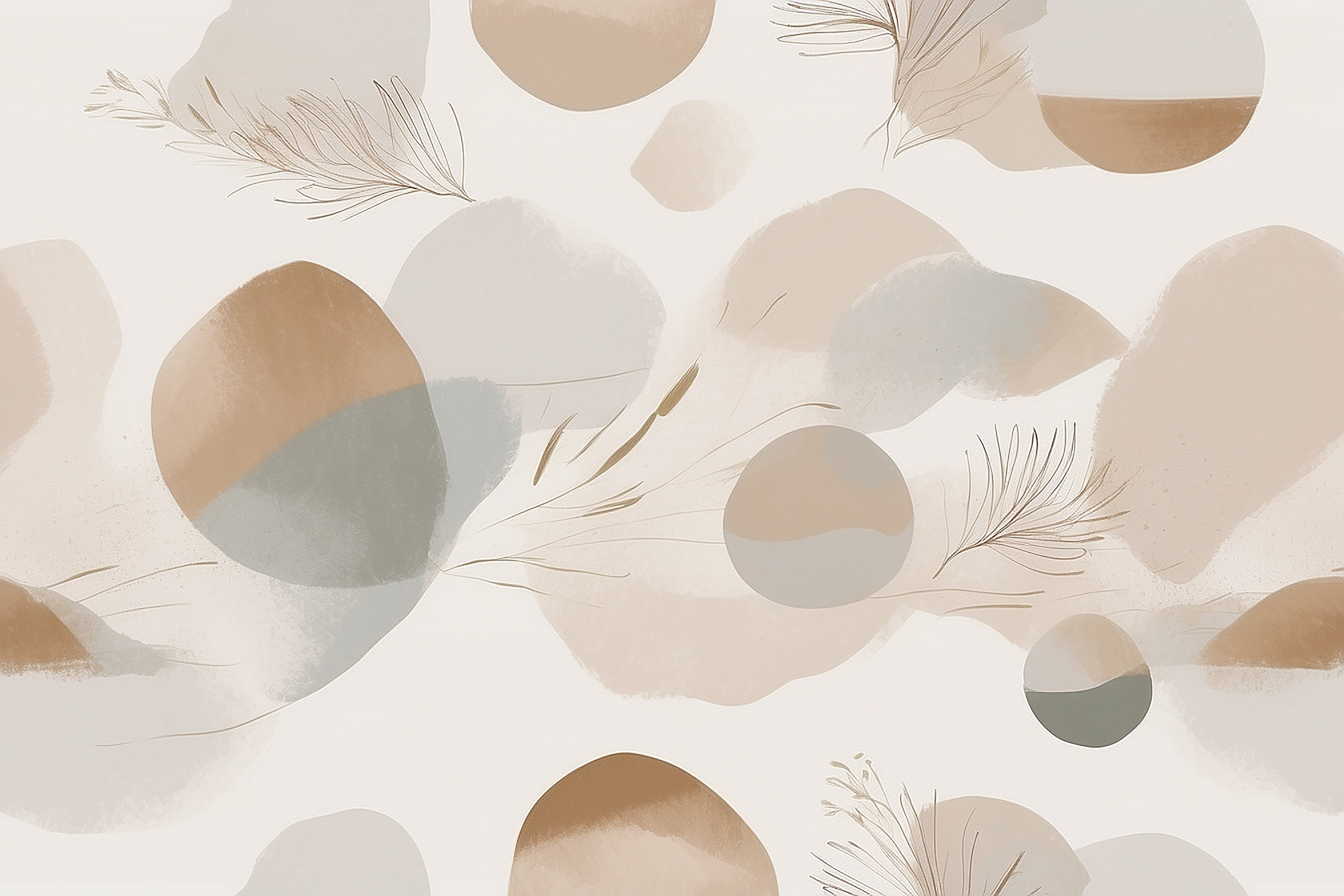 Papier peint bébé couleur neutre