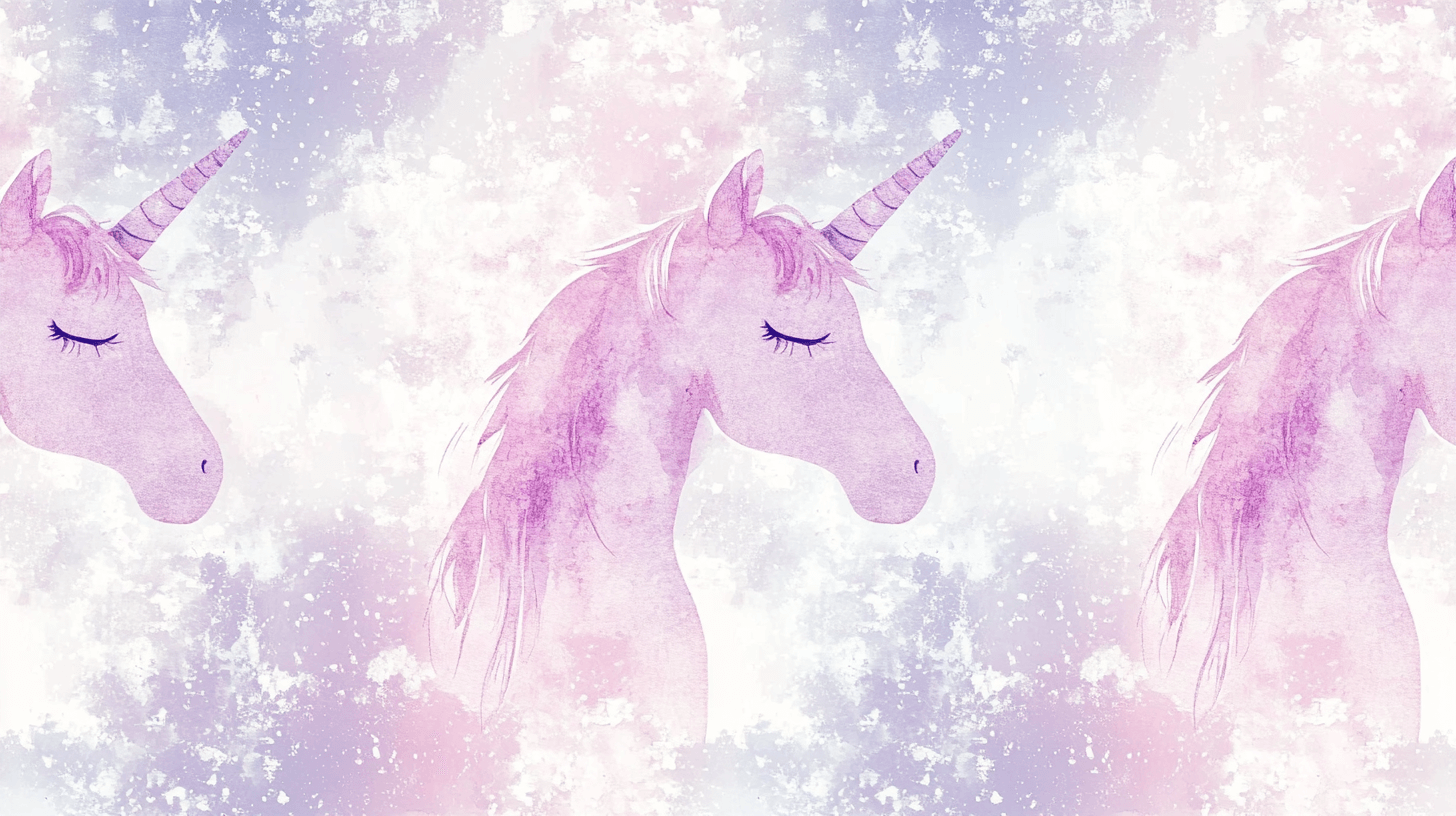 Papier Peint Déco Licorne Chambre Fille