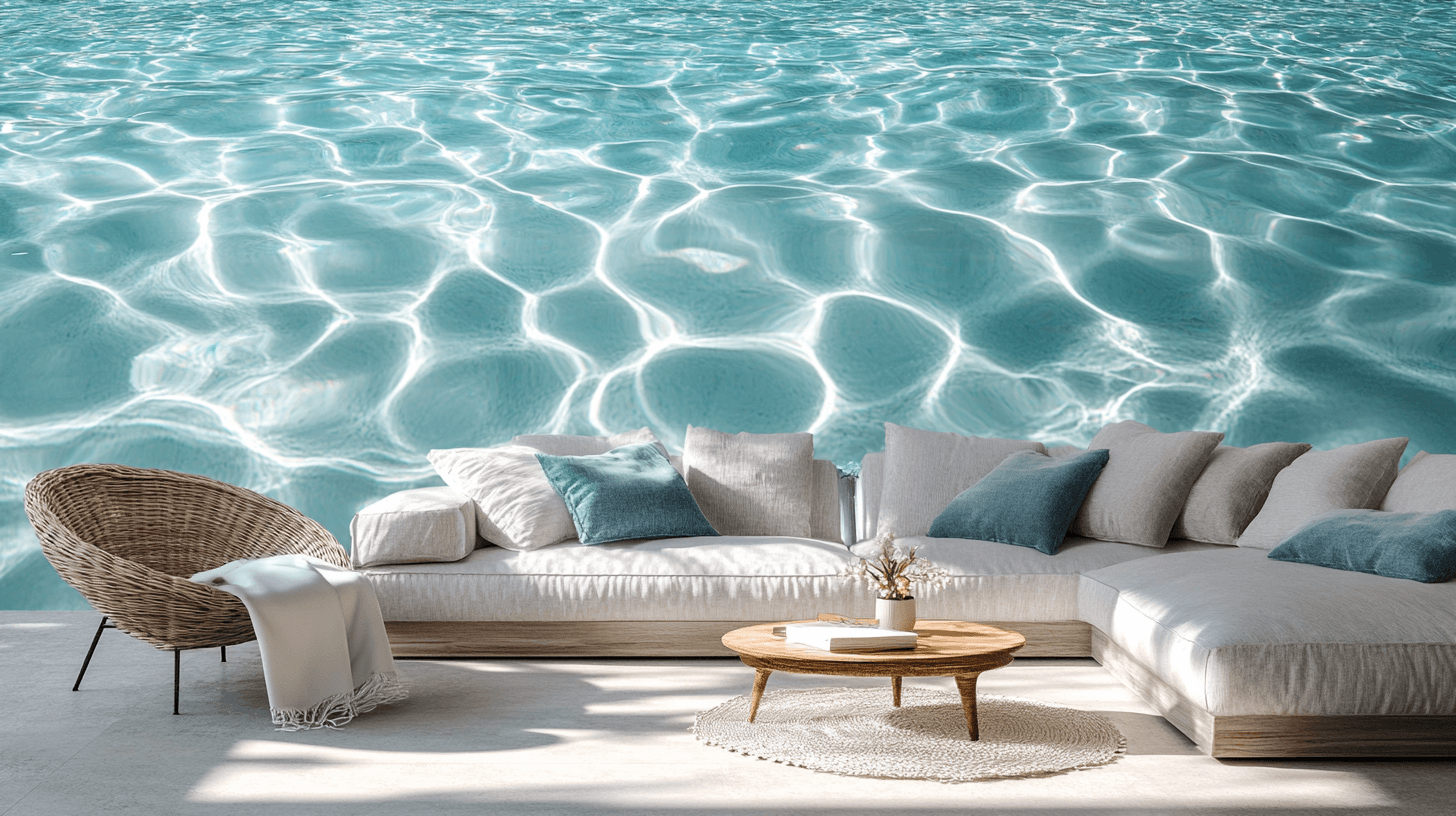 Papier Peint Trompe L'oeil Mer