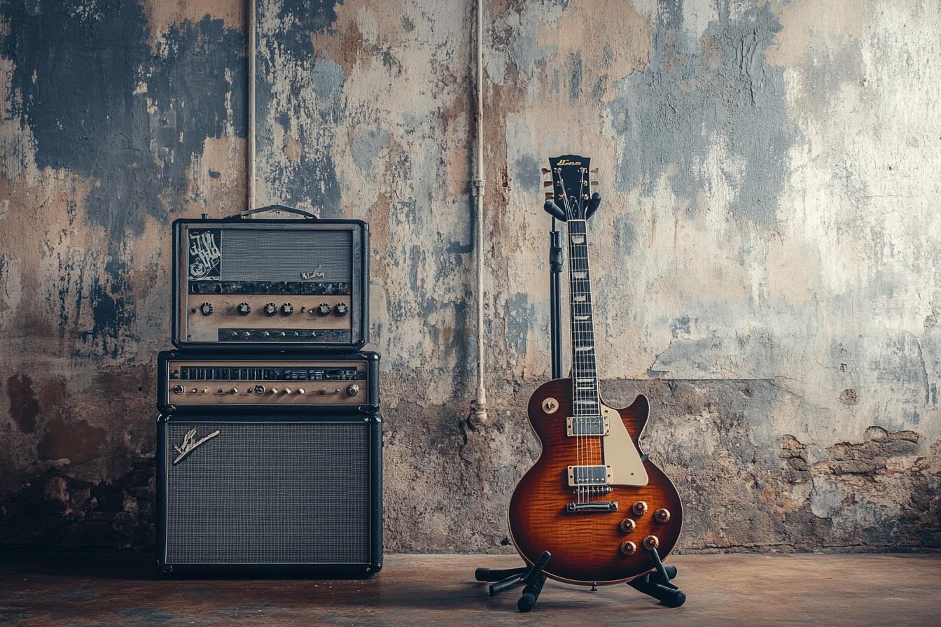 Papier Peint Studio Rock Star