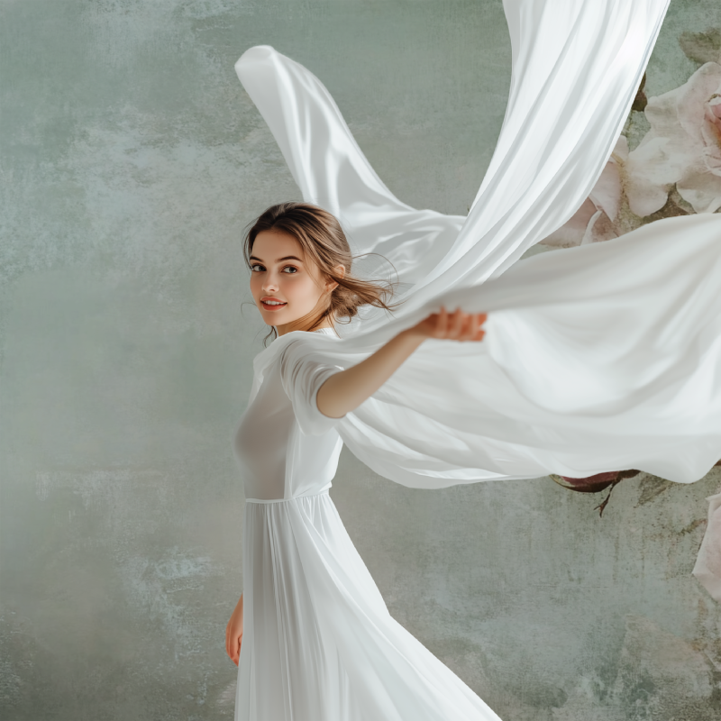 Papiers peints fleurs vintage modele