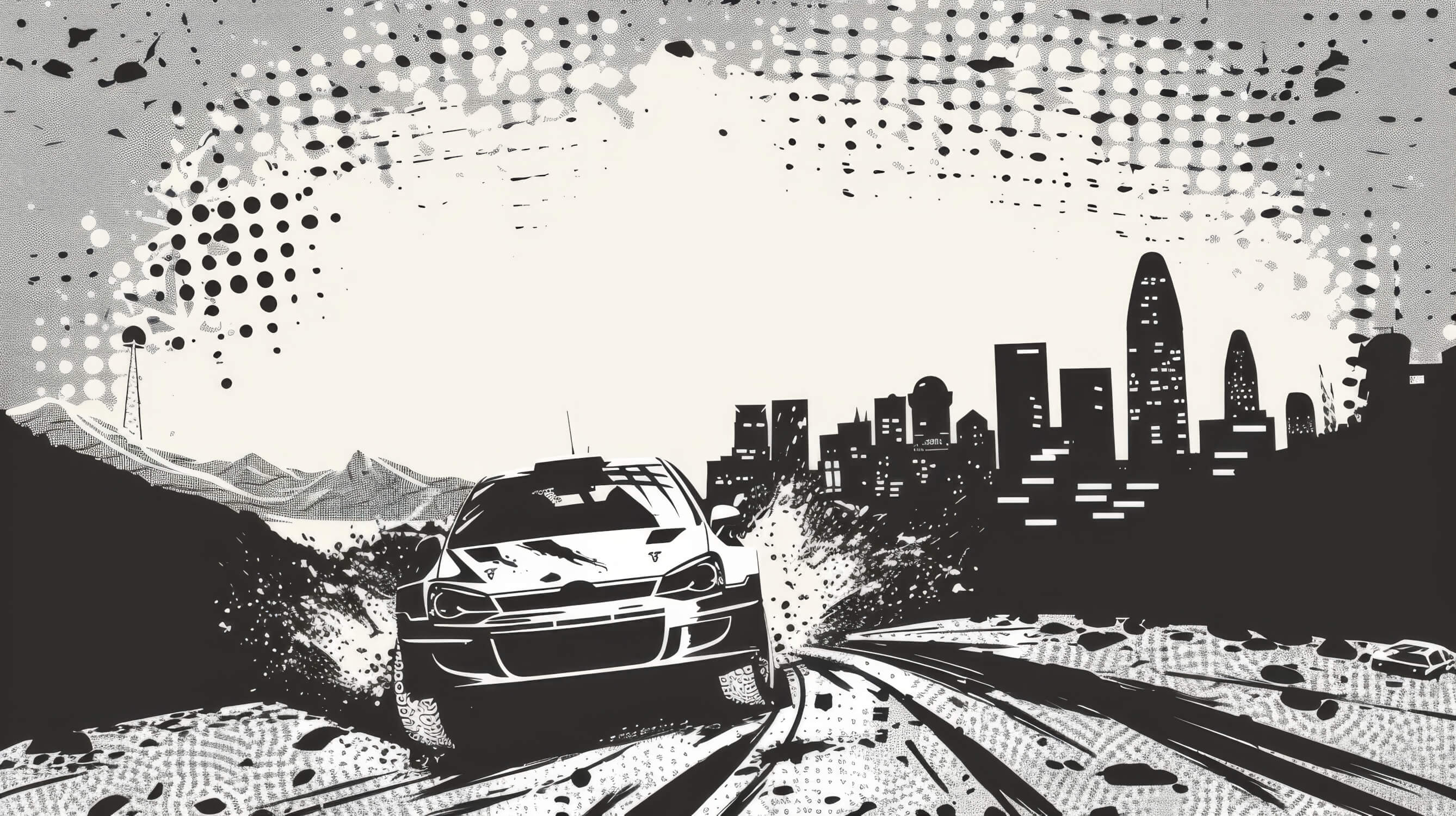 Papier Peint Voiture De Rally Ado