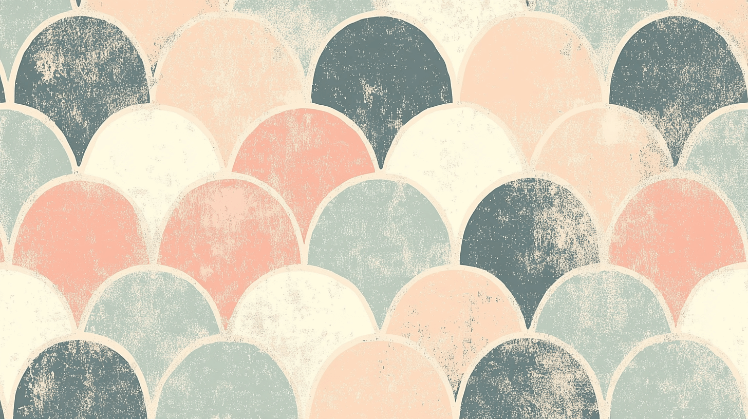 Papier Peint Vintage Losanges