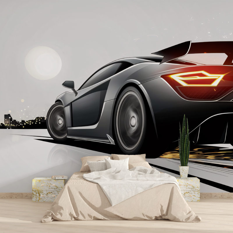 Papier peint panoramique voiture 1815