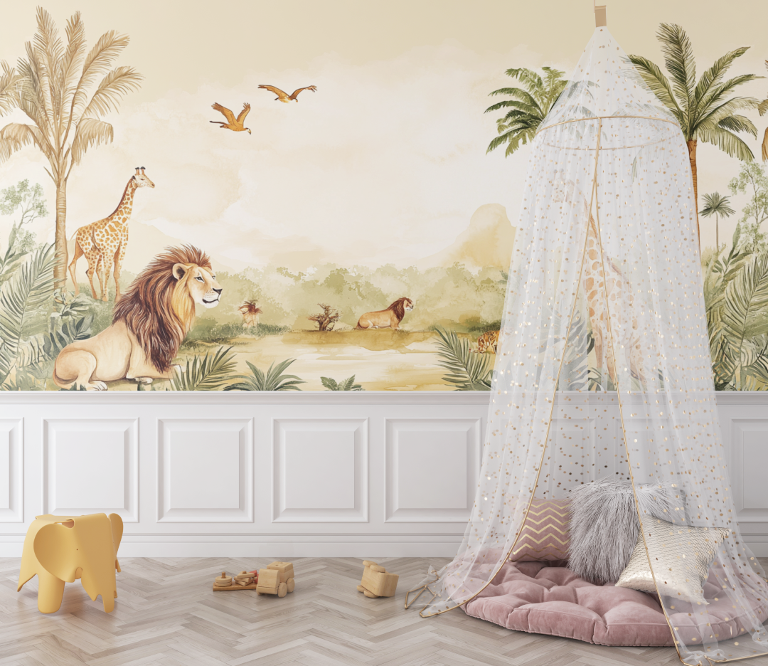 Papier peint this is africa bebe