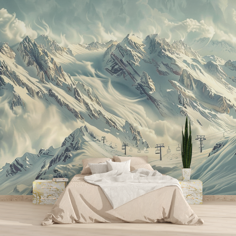 Papier peint massif des grandes rousses tapisserie 2025