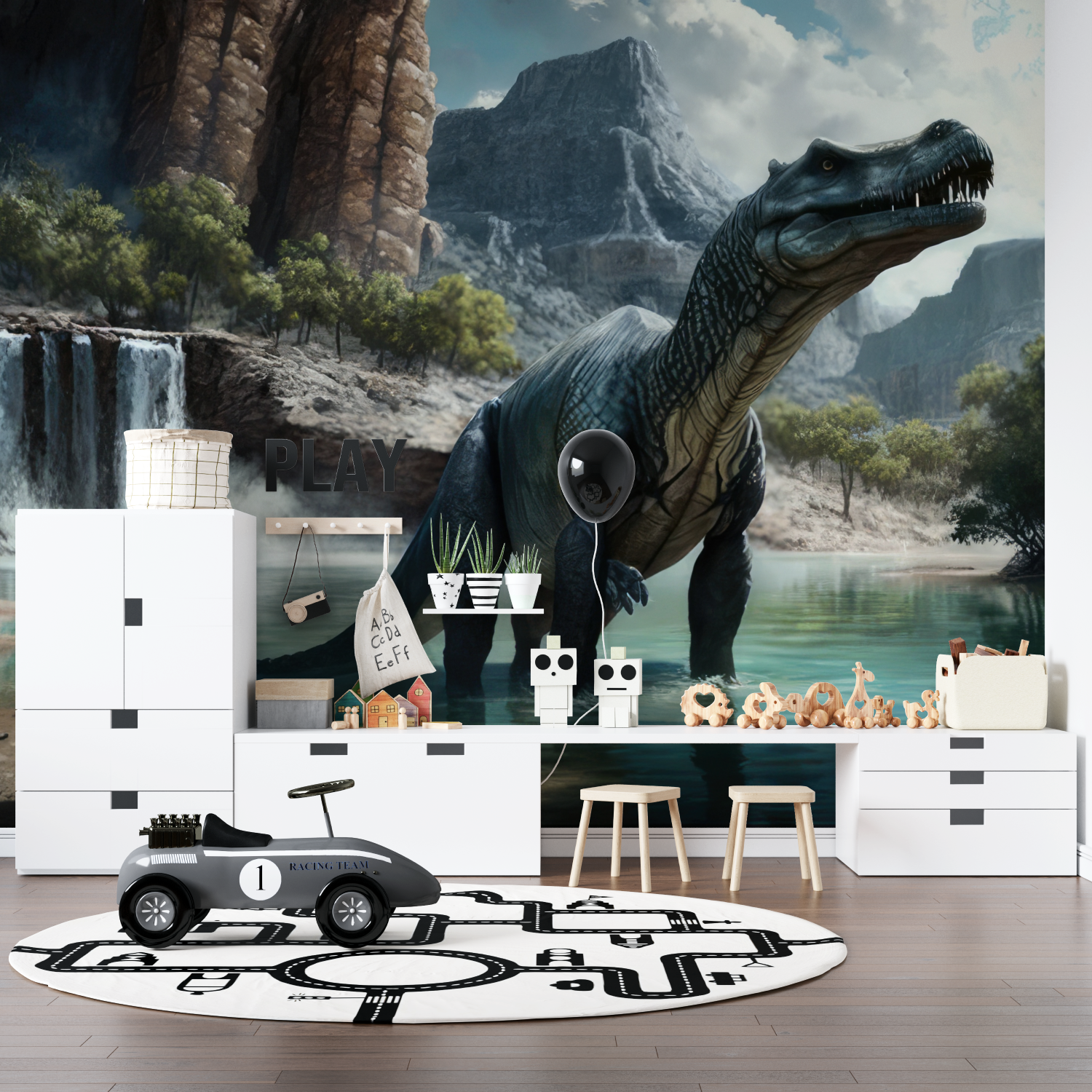 Papier Peint Dinosaure Dessiné - pano anime