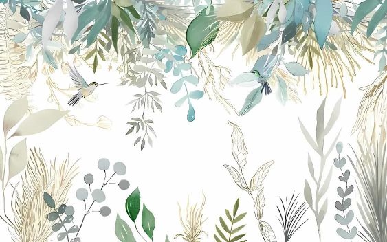 Natural Scandinavian wallpaper