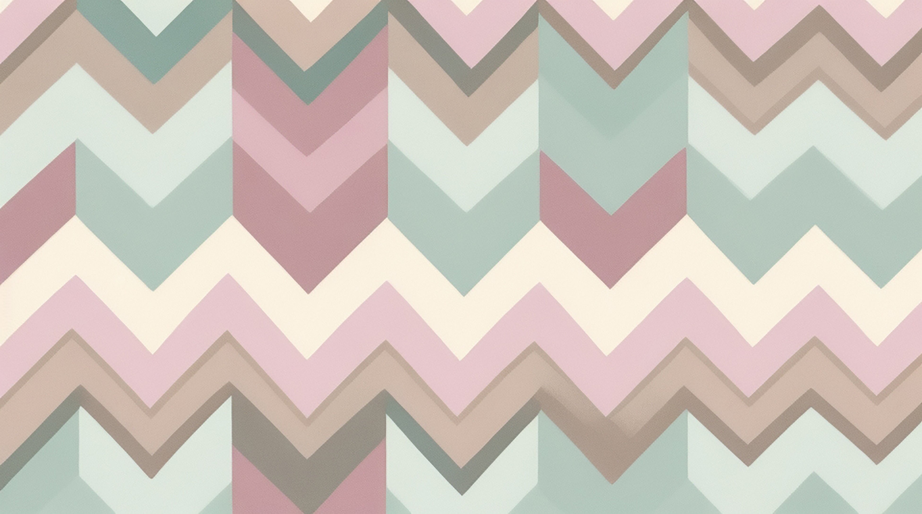 Papier peint bébé Motifs chevrons