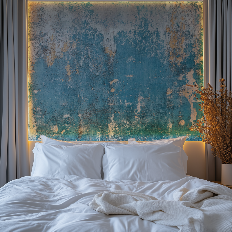 Papier peint vintage texture chambre premium